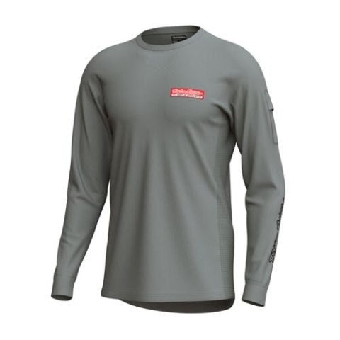 TLD MĘSKA KOSZULKA Z DŁUGIM RĘKAWEM RUCKUS RIDE TEE CUSTOM PAINT MID GRAY (37142200)