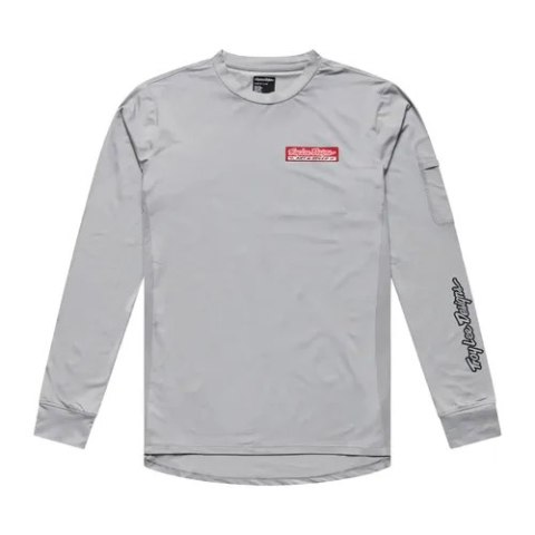 TLD MĘSKA KOSZULKA Z DŁUGIM RĘKAWEM RUCKUS RIDE TEE CUSTOM PAINT MID GRAY (37142200)