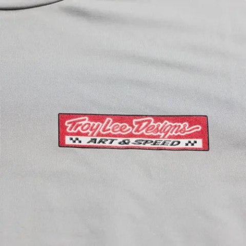 TLD MĘSKA KOSZULKA Z DŁUGIM RĘKAWEM RUCKUS RIDE TEE CUSTOM PAINT MID GRAY (37142200)