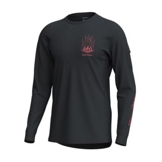 TLD MĘSKA KOSZULKA Z DŁUGIM RĘKAWEM RUCKUS RIDE TEE EMBER CARBON (37142100)