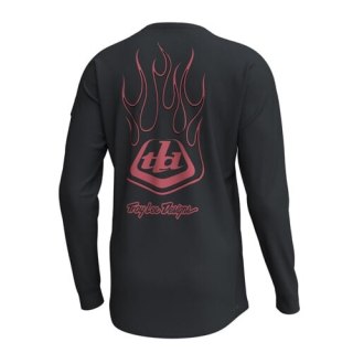 TLD MĘSKA KOSZULKA Z DŁUGIM RĘKAWEM RUCKUS RIDE TEE EMBER CARBON (37142100)