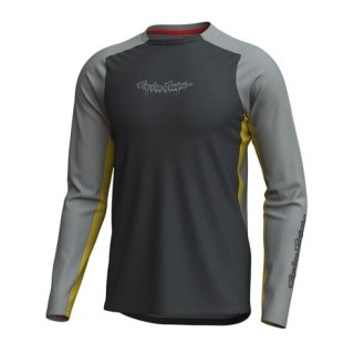 TLD MĘSKA KOSZULKA Z DŁUGIM RĘKAWEM SKYLINE PRO DESCEND CARBON (30786401)