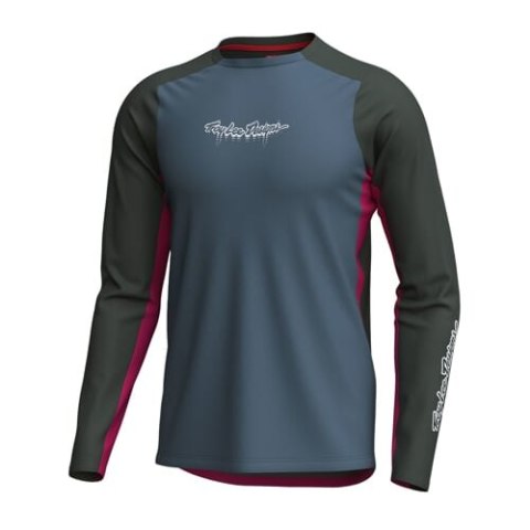 TLD MĘSKA KOSZULKA Z DŁUGIM RĘKAWEM SKYLINE PRO DESCEND SLATE (30786400)