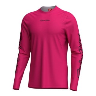 TLD MĘSKA KOSZULKA Z DŁUGIM RĘKAWEM SPRINT PRO MONO FUCHSIA (31302702)