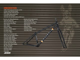 Fairdale Frame Hareraiser DJ 26" S/M, classic white
