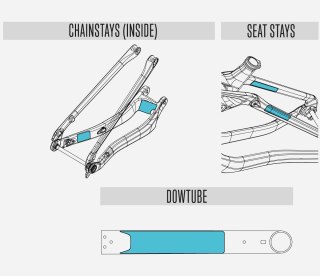 ORBEA SERWIS Transparent Protector kit Wild LT Hydro 2027