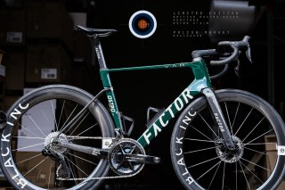 Rama FACTOR (Zestaw Premium) OSTRO V.A.M 2.0 Disc k. Racing Green p, r. 56 8/10