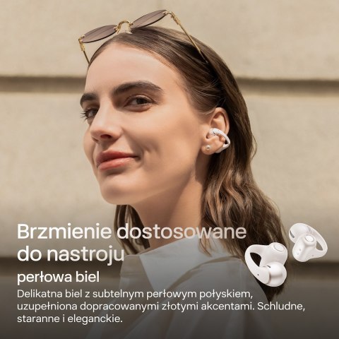 Słuchawki Shokz OpenDots 2 Pearl White