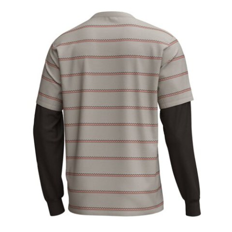 TLD MĘSKA KOSZULKA Z DŁUGIM RĘKAWEM SKYLINE FAKIE RIDE TEE STRIPE PUMICE (33226002)