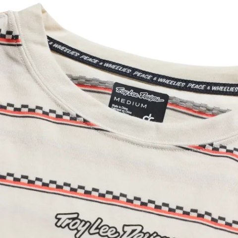 TLD MĘSKA KOSZULKA Z DŁUGIM RĘKAWEM SKYLINE FAKIE RIDE TEE STRIPE PUMICE (33226002)