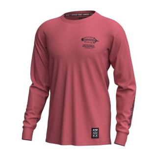 TLD MĘSKA KOSZULKA Z DŁUGIM RĘKAWEM SKYLINE RIDE TEE FEATHERED EMBER RED (38384000)