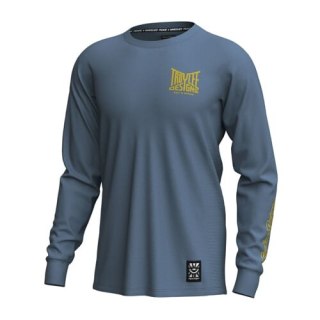TLD MĘSKA KOSZULKA Z DŁUGIM RĘKAWEM SKYLINE RIDE TEE HANDLEBAR SLATE (38370100)