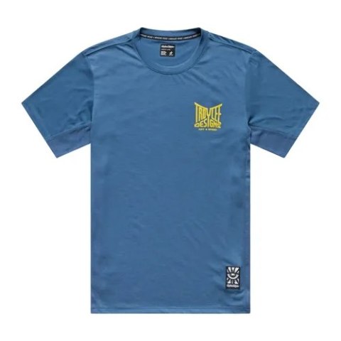 TLD MĘSKA KOSZULKA Z KRÓTKIM RĘKAWEM SKYLINE RIDE TEE HANDLEBAR SLATE (38270100)