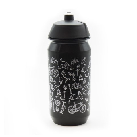 Bidon JRC Components Doodle Print 500ml | Czarny