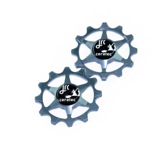 Ceramiczne kółka przerzutki JRC Components 12T Narrow Wide do SRAM 1X | Gunmetal