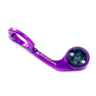 Uchwyt JRC Components Low Profile do licznika Garmin | Fioletowy