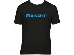 Koszulka T-Shirt BIKEFIT Czarno-Niebieska r. L