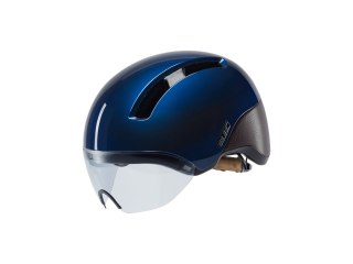 Kask Rowerowy HJC CALIDO PLUS Granatowo-Brązowy METAL NAVY BROWN r.M