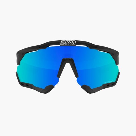 Okulary SCICON AEROSHADE XL Czarny Gloss/Czarny - SCNPP Multimirror Blue