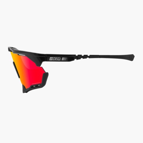 Okulary SCICON AEROSHADE XL Czarny Gloss/Czarny - SCNPP Multimirror Red