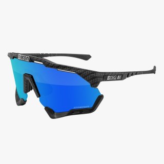 Okulary SCICON AEROSHADE XL Carbon Matt/Czarny - SCNPP Multimirror Blue