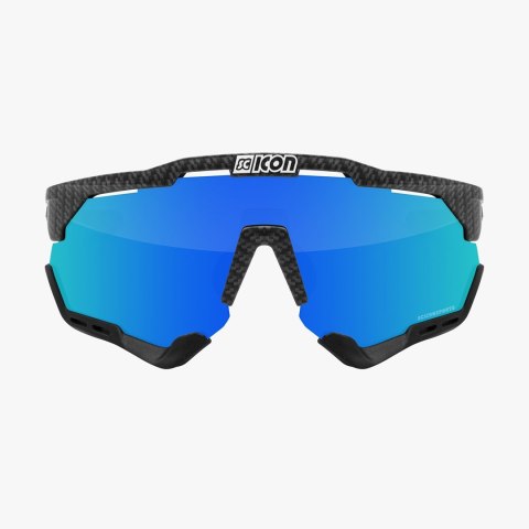 Okulary SCICON AEROSHADE XL Carbon Matt/Czarny - SCNPP Multimirror Blue