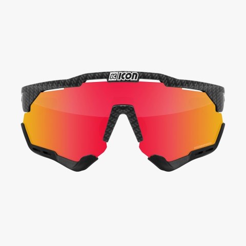 Okulary SCICON AEROSHADE XL Carbon Matt/Czarny - SCNPP Multimirror Red