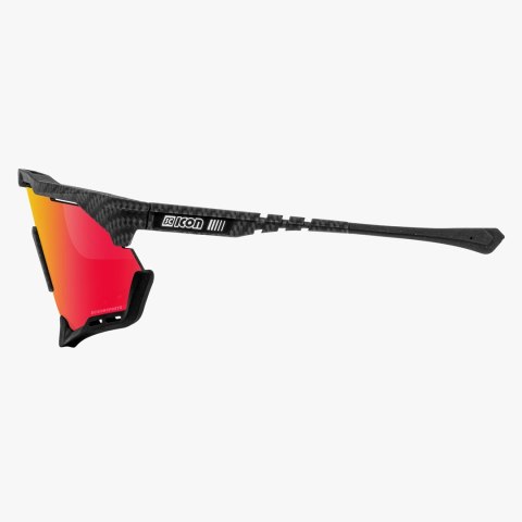 Okulary SCICON AEROSHADE XL Carbon Matt/Czarny - SCNPP Multimirror Red