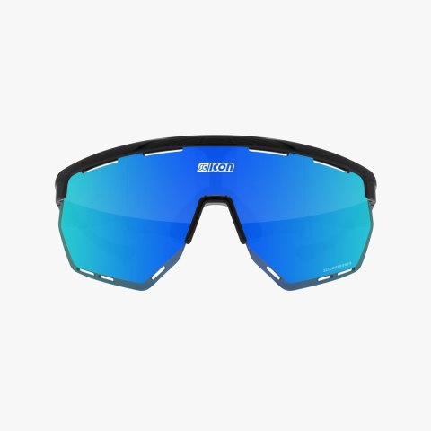 Okulary SCICON AEROWING Czarny Gloss - SCNPP Multimirror Blue