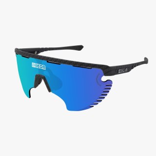 Okulary SCICON AEROWING LAMON Carbon Matt - SCNPP Multimirror Blue