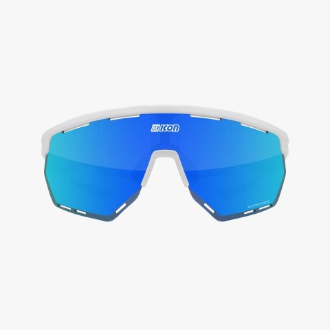 Okulary SCICON AEROWING White Gloss - SCNPP Multimirror Blue