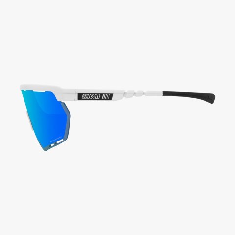 Okulary SCICON AEROWING White Gloss - SCNPP Multimirror Blue