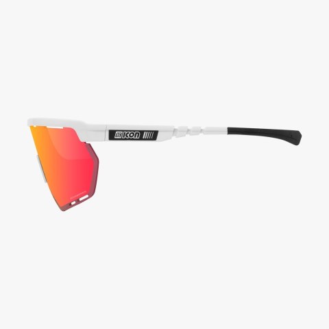 Okulary SCICON AEROWING White Gloss - SCNPP Multimirror Red