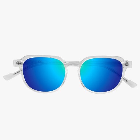 Okulary SCICON VERTEX Crystal Gloss - Blue Multimirror Lens