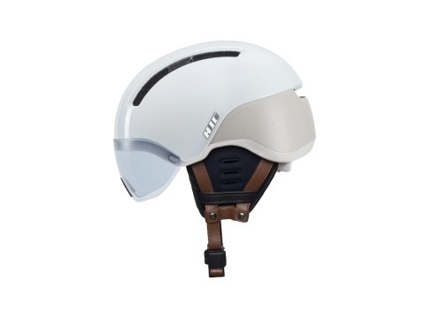 Kask Rowerowy HJC CALIDO PLUS Biało-Szary PEARL WHITE GREY r.L