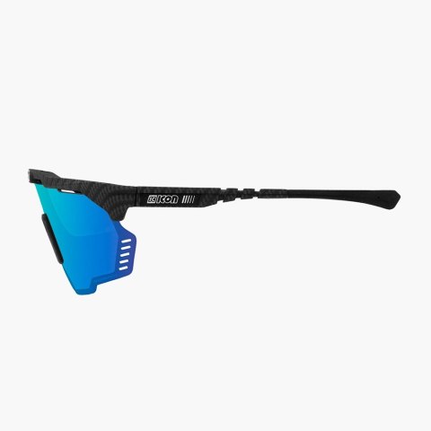 Okulary SCICON AEROSHADE KUNKEN Carbon Matt - SCNPP Multimirror Blue