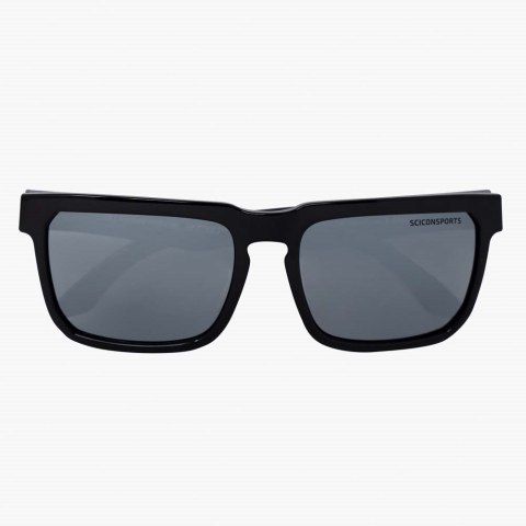 Okulary SCICON GALIO Black Gloss - Silver Multimirror Lens