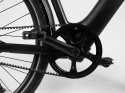 Rower elektryczny Tenways CGO800 Czarny - pasek Gates carbon, lekki 19kg, całoroczny