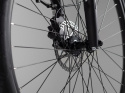 Rower elektryczny Tenways CGO800 Czarny - pasek Gates carbon, lekki 19kg, całoroczny