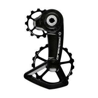 Wózek przerzutki Ceramicspeed OSPWX SRAM Alt Red/Force/Rival AXS XPLR Czarny Coated (OEM)