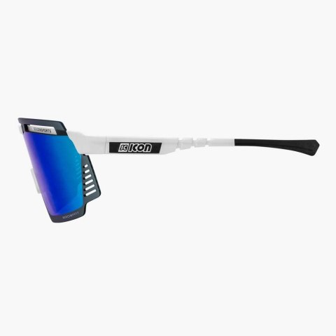 Okulary SCICON AEROWATT White Gloss - SCNPP Multimirror Blue