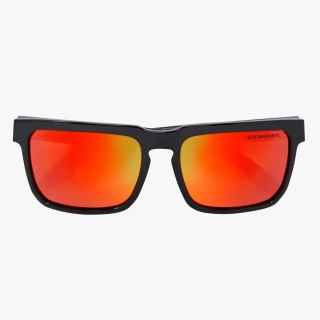 Okulary SCICON GALIO Czarny Gloss - Red Multimirror Lens