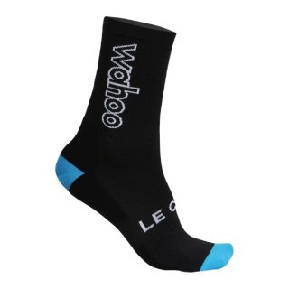 Skarpety LE COL OUTLINE WAHOO Cycling Socks Czarne S/M