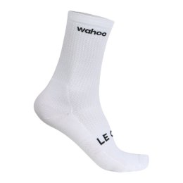 Skarpety LE COL WAHOO Cycling Socks Białe L/XL