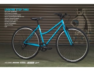 Fairdale Lookfar Step Thru S/M, niebieski