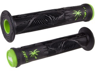 ODI BMX grips Hucker Signature czarny-green, 160mm