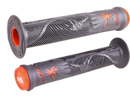 ODI BMX grips Hucker Signature graphit-orange, 160mm