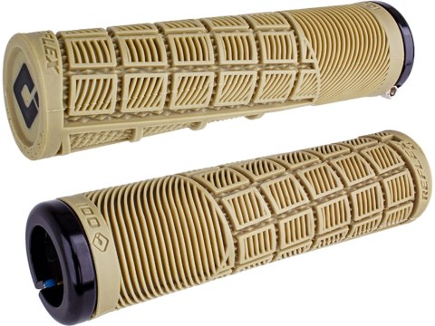 ODI Griffe Reflex XL V2.1 Lock-On beige, 135mm czarnye Klemmringe