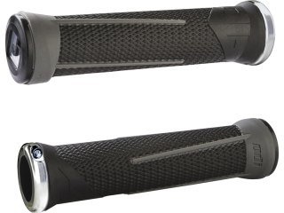 ODI MTB grips AG1 Signature Lock-On 2.1 czarny-graphit, 135mm silvern clamps