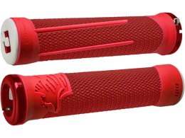 ODI MTB grips AG2 Signature Lock-On 2.1 red-fire red, 135mm red clamps